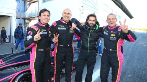 Ils sont champions Endurance Proto 2017 : Ander Vilarino, Alain Ferté et Philippe Illiano